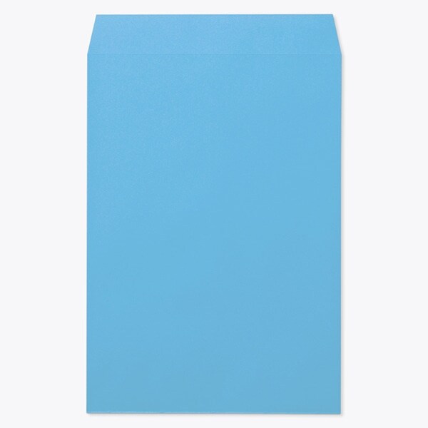 角1封筒 中貼 Kブルー100 枠ナシ 500枚