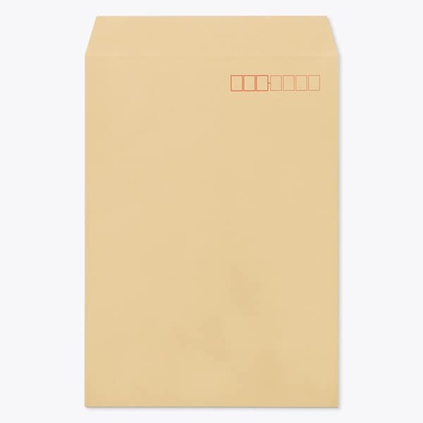 角2封筒 中貼 クラフト85 枠入 500枚