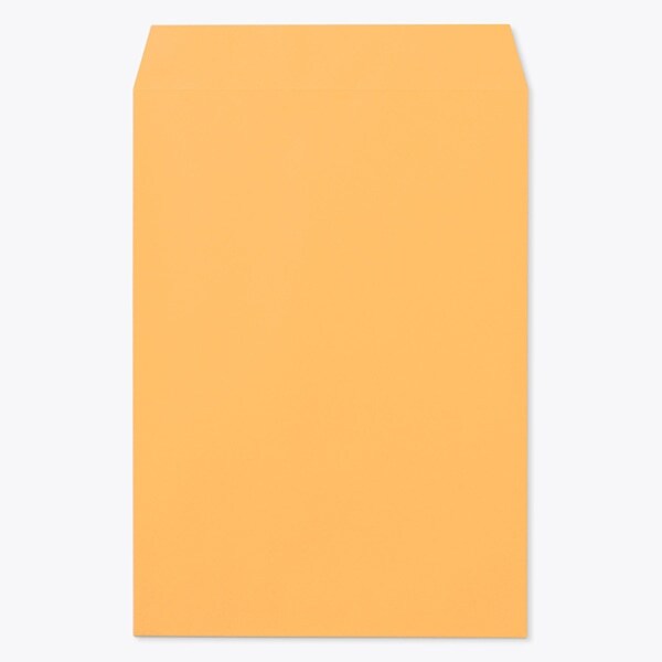角2封筒 中貼 Kオレンジ85 枠ナシ 500枚