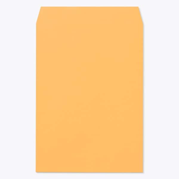 角2封筒 中貼 Kオレンジ100 枠ナシ 500枚