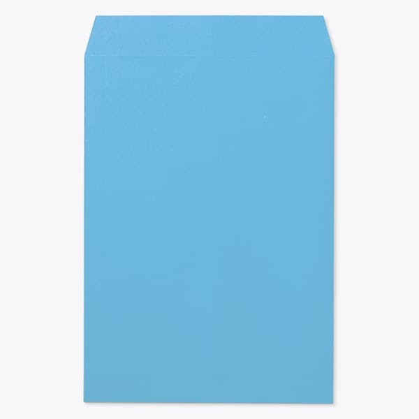 角2封筒 中貼 Kブルー100 枠ナシ 500枚