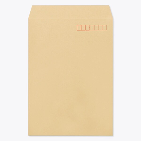 角2封筒 スミ貼 クラフト85 枠入 500枚