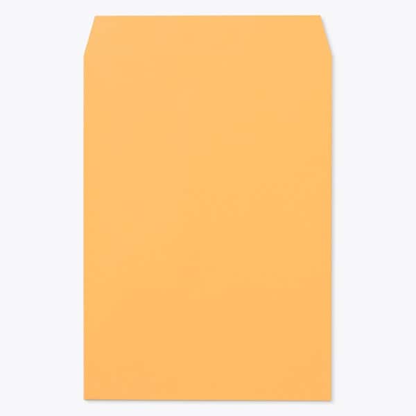 角2封筒 スミ貼 Kオレンジ85 枠ナシ 500枚