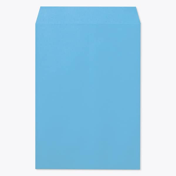 角2封筒 スミ貼 Kブルー85 枠ナシ 500枚
