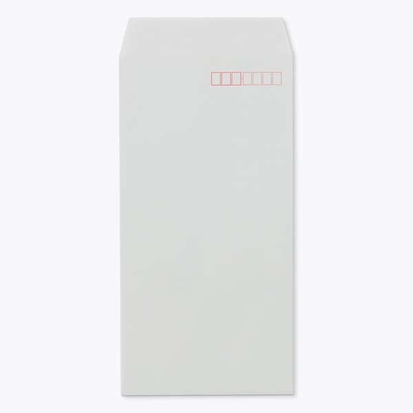 長3封筒 Kスカイ70 〒 シール 1000枚