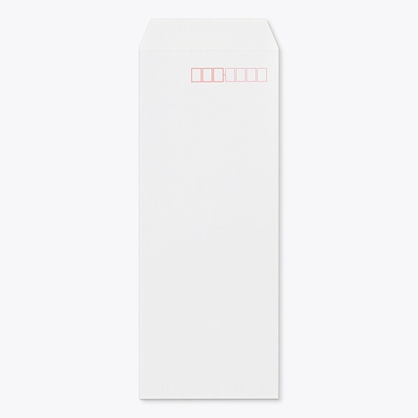 長40封筒 本ケント80 〒 シール 1000枚