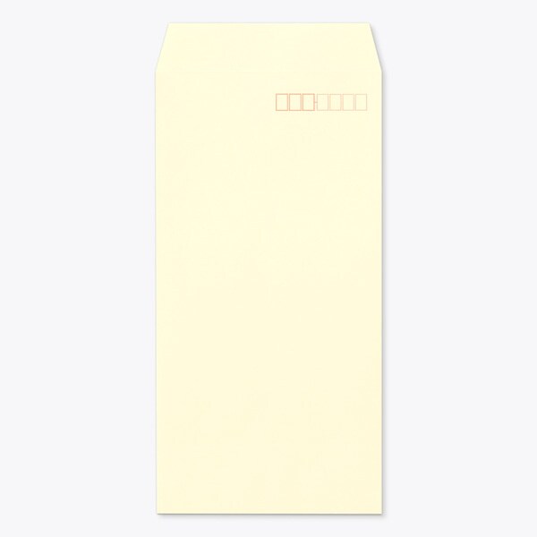 長3封筒 クリーム100 〒 テープ 1000枚