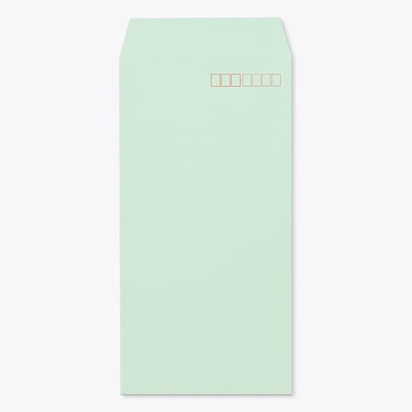 長3封筒 ミエナイグリーン 〒 テープ 1000枚