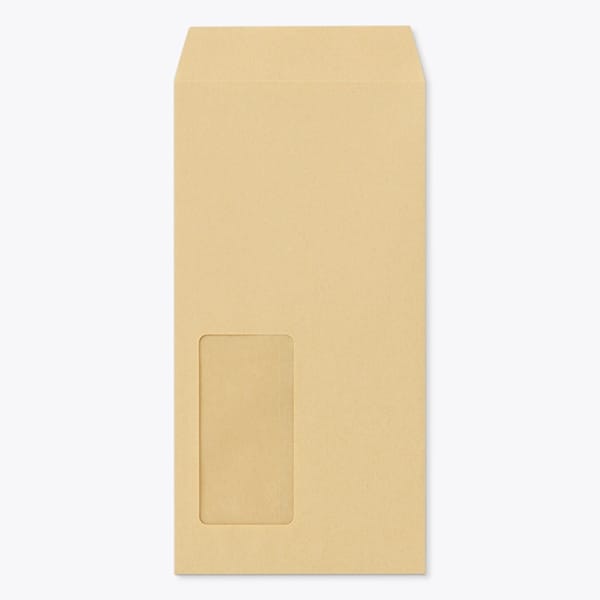 長3封筒 窓 A クラフト70 テープ 1000枚