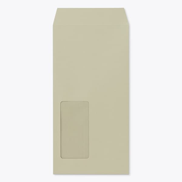 長3封筒 窓 A644 Kグレー85 1000枚