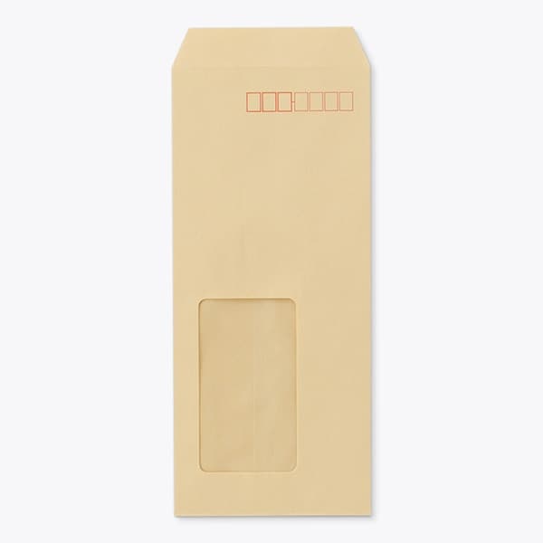 長4封筒 窓 A11 クラフト70 〒 1000枚