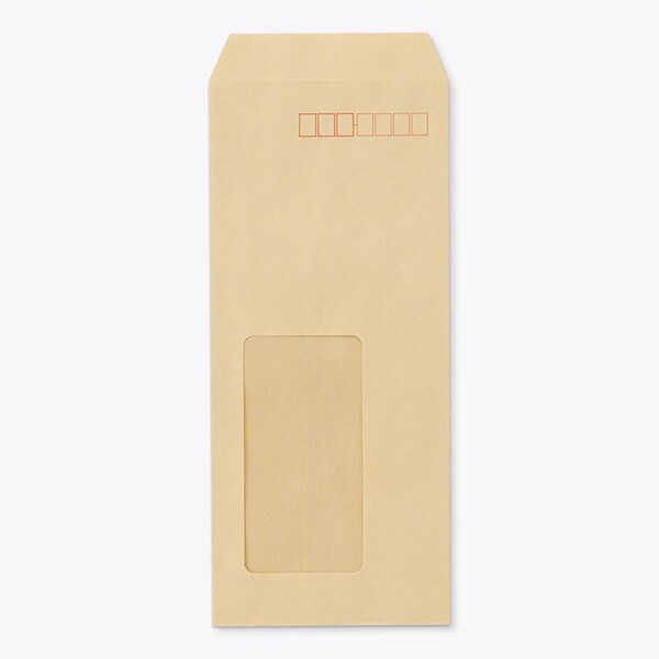 長4封筒 窓 A21 クラフト70 〒 1000枚