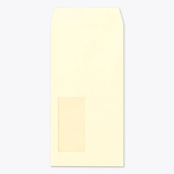 長3封筒 窓 ECクリーム80 テープ 1000枚