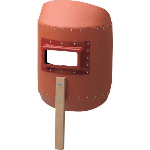 NIKKO 溶接面601型 赤 固定窓タイプ