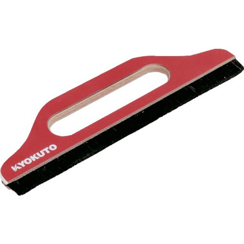 極東 一行ブラシ豚毛9寸穴開き メラミン