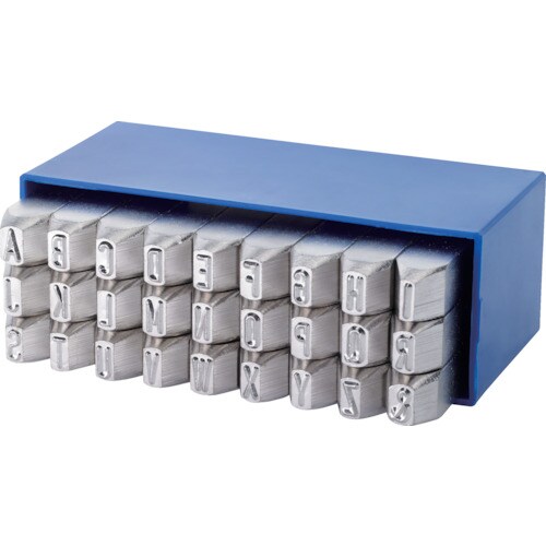 グラブレム 英字刻印セット エクストラハード A−