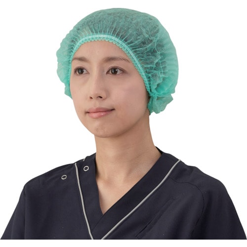 竹虎 サージキャップ ジャバラタイプ グリーン 1