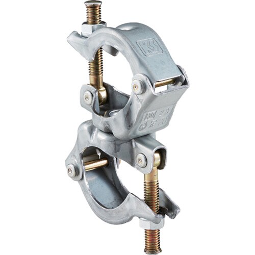 KS KSパイプクランプ自在型Φ48.6−Φ42.