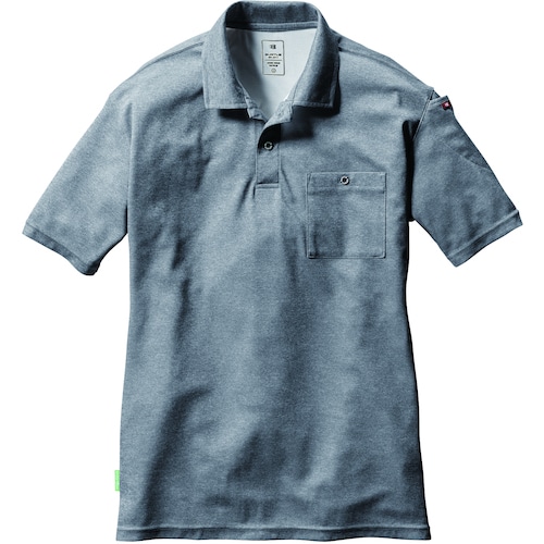 バ−トル 半袖ポロシャツ167−52−XLバーク