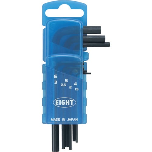 エイト 六角棒スパナ 標準寸法 ドアホルダー 7本