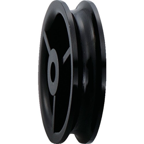 ヨコヅナ 黒ナイロン車 車のみ 25mm 丸