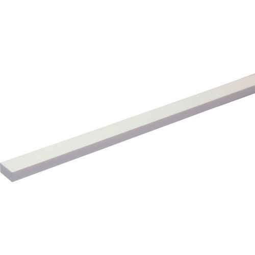 光モール アイボリー角棒10×20×1000mm