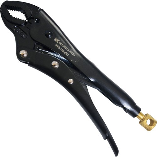 フジ矢 ロッキングプライヤー(パイプ用・黒金)