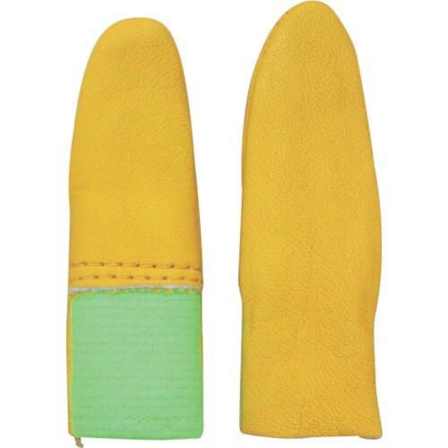 ウインセス 牛革指サック 女性 人差指用 グリーン