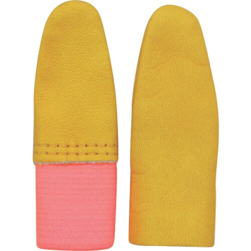 ウインセス 牛革指サック 女性 人差指用 オレンジ