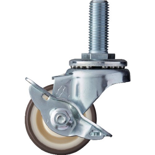 ハンマー ねじ込み式 旋回式ウレタン車輪(ラジアル