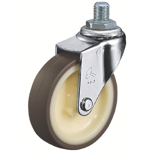 ハンマー ねじ込み旋回式ウレタン車輪(ナイロンホイ