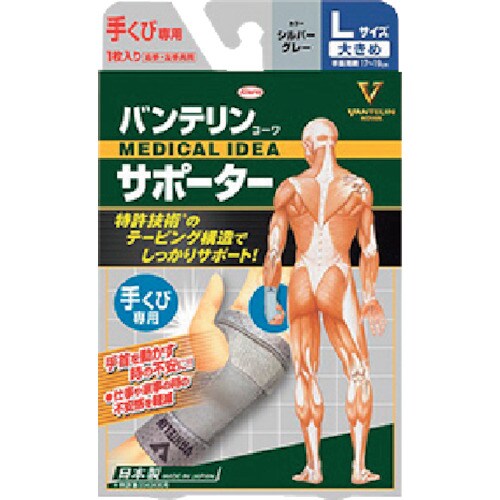 興和 バンテリンコーワサポーター 手くび専用大きめ