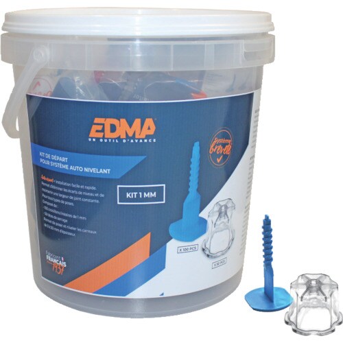 エドマ タイル目地スペーサー エドマレベルスクリュ