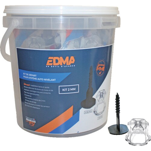 エドマ タイル目地スペーサー エドマレベルスクリュ