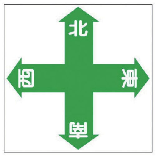 ユニット 床貼り用ステッカー 東西南北