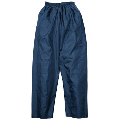 カジメイク ポリエステルパンツ ネイビー 5L