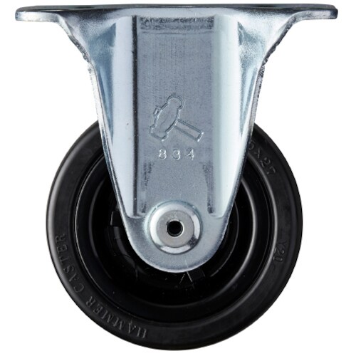 ハンマー 固定式ゴム車輪 65mm