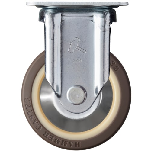 ハンマー 固定式ウレタン車輪(ラジアルボールベアリ