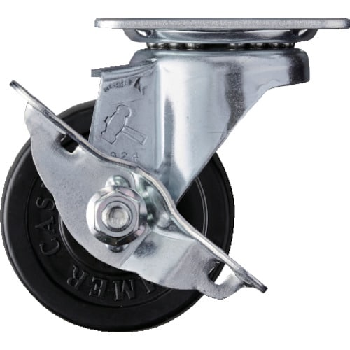 ハンマー 旋回式ゴム車輪(ローラーベアリング)65