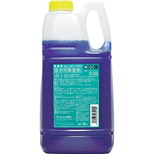 ニイタカ 低泡性除菌剤 2Kg