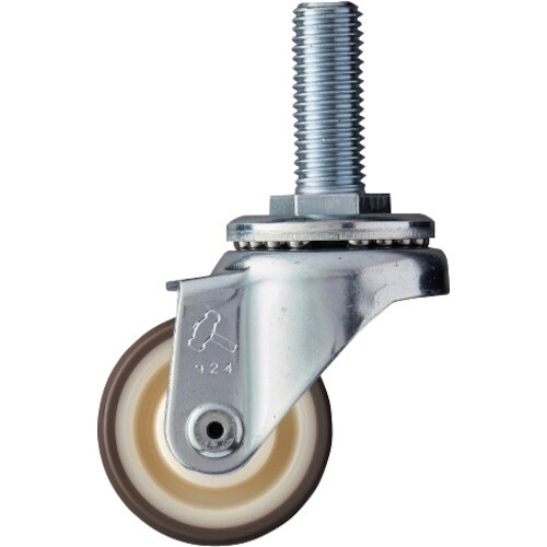 ハンマー ねじ込み旋回式ウレタン車輪(ナイロンホイ