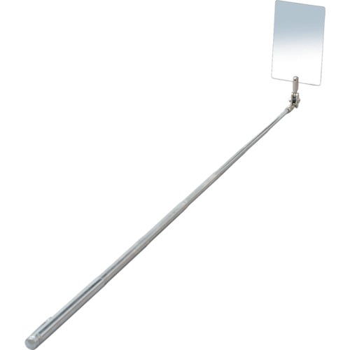 ミツトモ ステンレス検査鏡 54×86mm 伸縮自