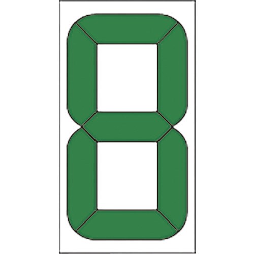 ユニット デジタル数字札交換用(大)固定型