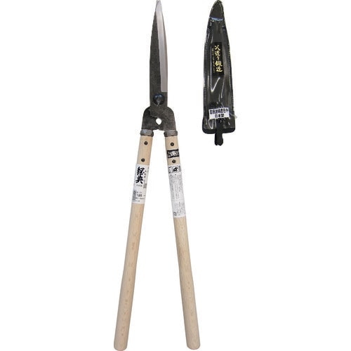 鋼典 刈込鋏 鋼付 尺5樫柄入れ