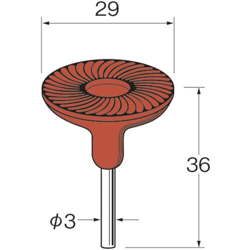 リューター セラミックアングル砥石(金属研磨用)