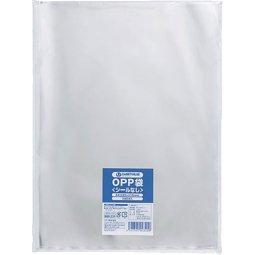 OPP袋(シールなし) A4 100枚