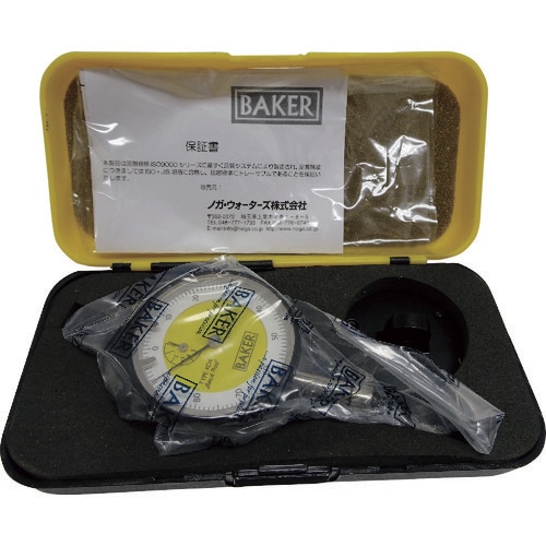 BAKER ダイヤルゲージ タイプK04 0.01