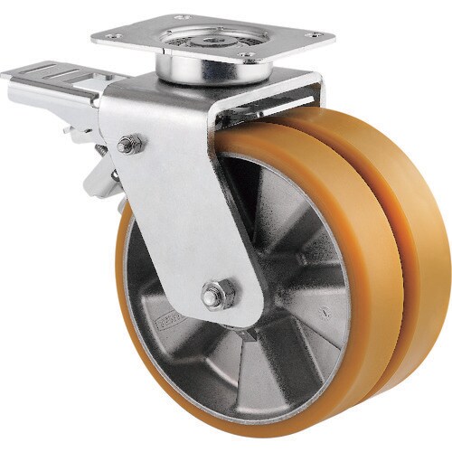 テンテキャスター 重荷重用高性能双輪キャスター“D