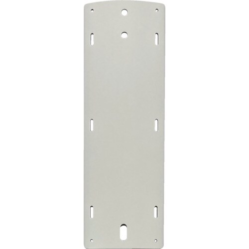 IM 電柱番号札 縦型 白地無地