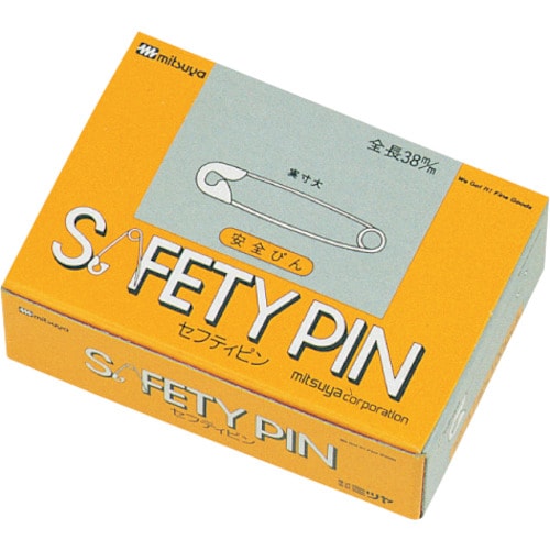 ミツヤ 安全ピンNO.3 箱入100本【単位:箱】